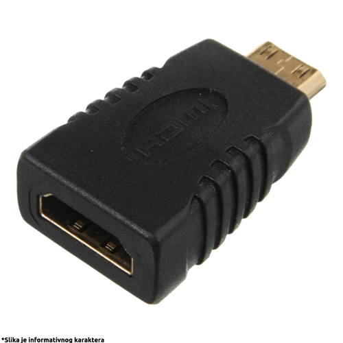 PLUGIT HDMI adapter Mini HDMI m HDMI ž 04509, Gigatron