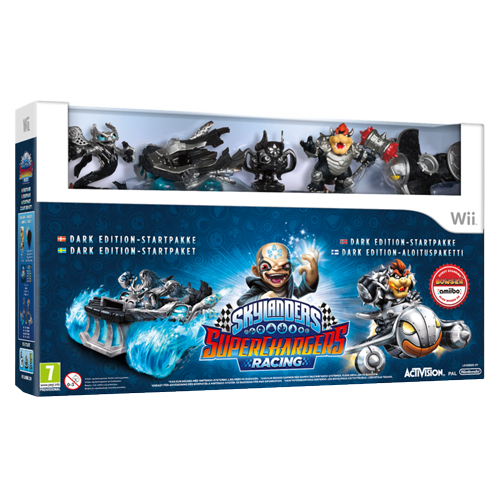 WII Skylanders SuperChargers Racing Starter Pack Dark Edition Gigatron