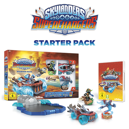SKYLANDERS Superchargers Starter Pack iPad Gigatron
