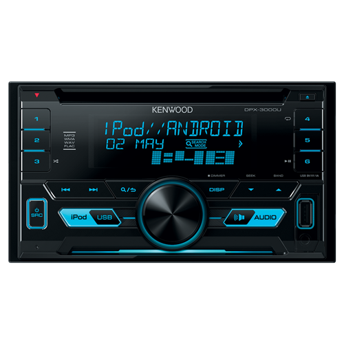 KENWOOD DPX3000U 2DIN auto radio/CD/USB/MP3 plejer Gigatron