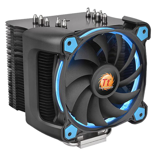 THERMALTAKE kuler za procesor Riing Silent 12 Pro Blue (Crna/plava
