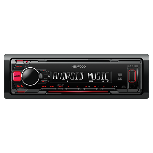 KENWOOD KMM103RY auto radio/USB/MP3 plejer Gigatron