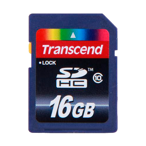 Карта памяти transcend 16gb