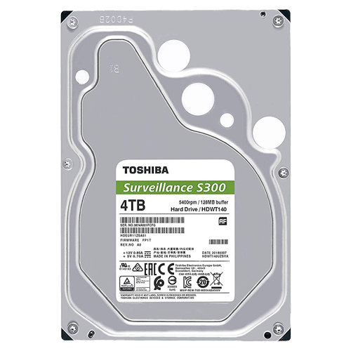 TOSHIBA 4TB S300 Surveillance Hard Drive HDWT140UZSVA Gigatron