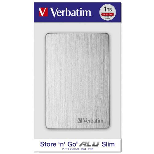 Verbatim Store N Go Alu Slim Tb Eksterni Hdd Gigatron