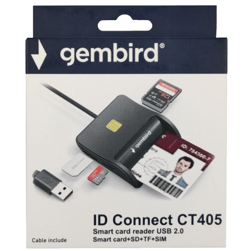 GEMBIRD Smart Card Reader CT405 USB 2.0 Gigatron