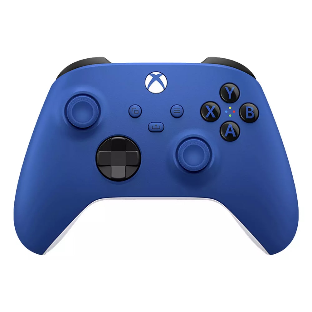 MICROSOFT XBOX Shock Blue Wireless Gamepad Gigatron