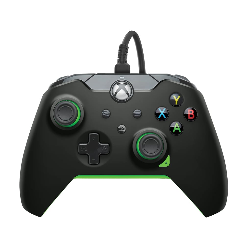 PDP XBOX/PC Neon Black Gamepad Gigatron