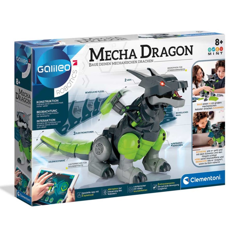 CLEMENTONI CL61529 Mecha Dragon Gigatron