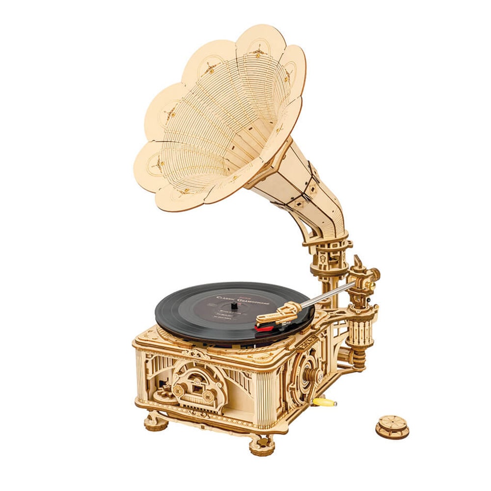 ROBOTTIME 049479 lassical Gramophone 3D Puzzle | Gigatron