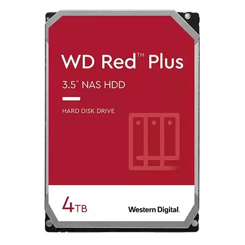 WD 4TB 3.5 SATA III 128MB 5400rpm Red Plus serija WD40EFZX