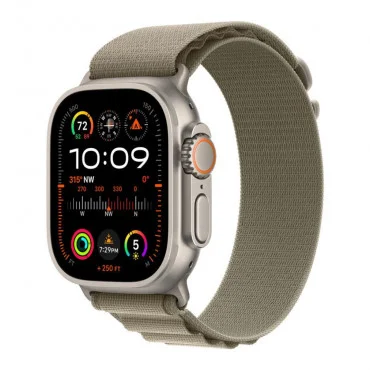 APPLE Watch Ultra 2 GPS+Cellular 49mm Titanium Case/Olive Alpine Loop Small MREY3SE/A Pametni sat 