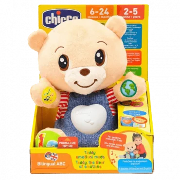 CHICCO Muzička igračka emotivni meda Teddy 