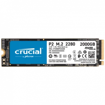CRUCIAL SSD 2TB P2 serija CT2000P2SSD8