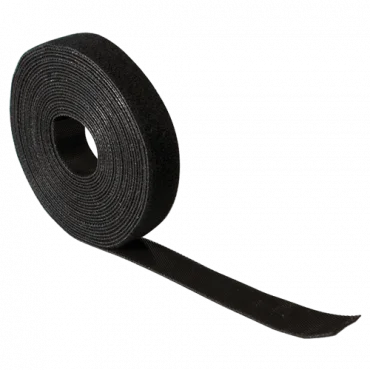 LOGILINK Čičak traka za vezivanje kablova Velcro 10m (Crna)