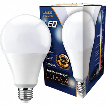 LUMAX LED Sijalica LUME27-6500K 18W 