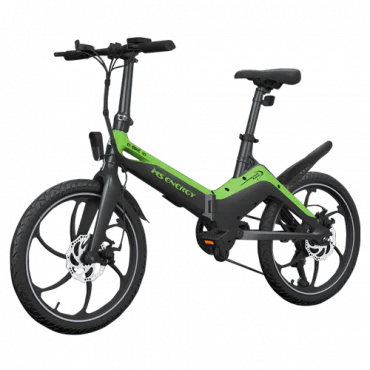 MS ENERGY Električni bicikl e-Bike i10 (Crna-Zelena)