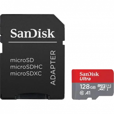 SANDISK Memorijska kartica Ultra A1 Micro SDXC 128GB + Adapter - SDSQUA4-128G-GN6IA