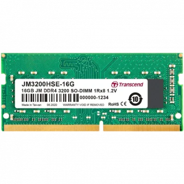 TRANSCEND SODIMM 16GB DDR4 3200MHz CL22 JetRam JM3200HSE16G
