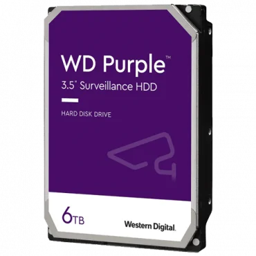 WD 6TB 3.5 SATA III 128MB 5640rpm Purple serija WD62PURZ