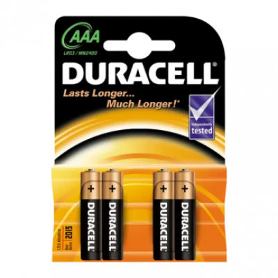 DURACELL Alkalne baterije Basic LR03/MN2400 4/1