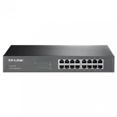 TP-LINK 16-Port Gigabit Desktop/Rackmount Switch - TL-SG1016D