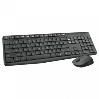 LOGITECH MK235 YU-SRB Crna Bežična tastatura i miš