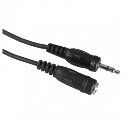 HAMA AUX audio produžni kabl 3.5mm 3-pina m/m 5m (Crni) - 00030449