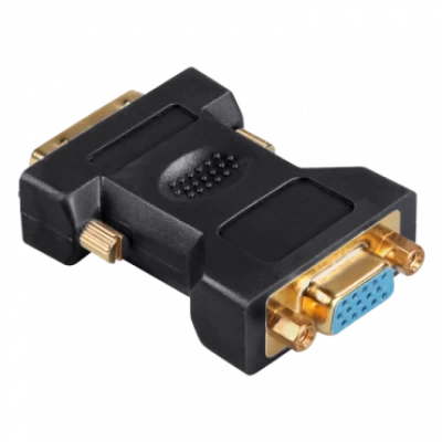 HAMA adapter-konverter DVI na VGA (m/ž) (Crni) - 45073,
