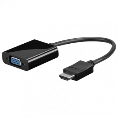 PLUGIT adapter-konverte HDMI na VGA + 3.5mm (m/ž-ž) (Crni) - 047383,