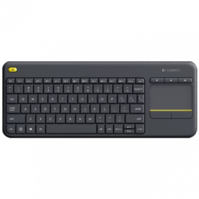 LOGITECH Bežična tastatura K400 PLUS US (Crna) 920-007145