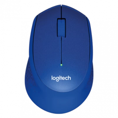 LOGITECH Bežični miš M330 Silent Plus (Plavi)