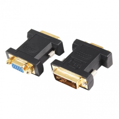 S-BOX adapter-konverter DVI na VGA (m/ž) (Crni),