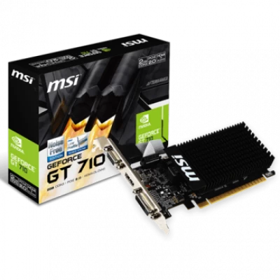 MSI nVidia GeForce GT 710 2GB GDDR3 64bit - GT 710 2GD3H LP