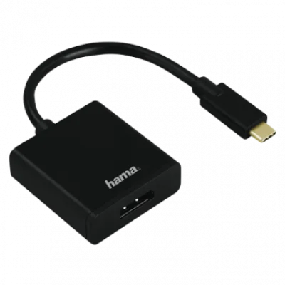 HAMA adapter USB-C na DisplayPort Ultra HD (Crni) - 00135725,
