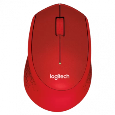 LOGITECH Bežični miš M330 Silent Plus (Crveni)