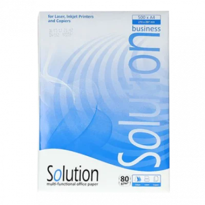 SOLUTION Papir A4 80g TTO 405500