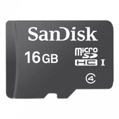 SANDISK MicroSDHC 16GB Class 4 - SDSDQM-016G-B35