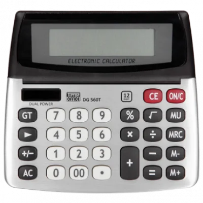 TIP TOP Kalkulator DG-560T - TTO 405409 (Sivi)