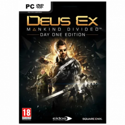 PC Deus Ex Mankind Divided Steelbook