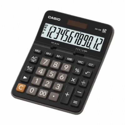 CASIO Kalkulator DX-12B (Crni)