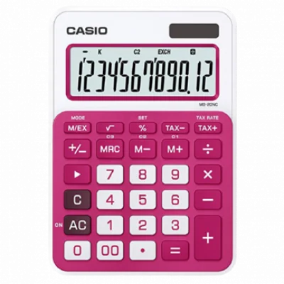 CASIO Kalkulator MS-20NC-RD (Crveni)