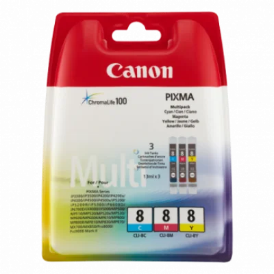 CANON Kertridž CL-I-8 Multipack - 0621B029AA