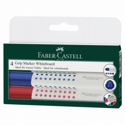 FABER-CASTELL Marker set Grip Whiteboard 158304