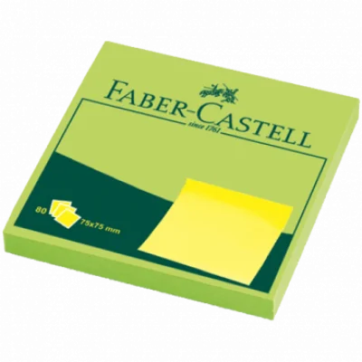 FABER-CASTELL Samolepljivi blokčići 565433 (Zeleni)