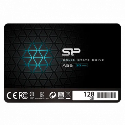 SILICON POWER SSD 128GB, 2.5", SATA III, Ace A55 - SP128GBSS3A55S25