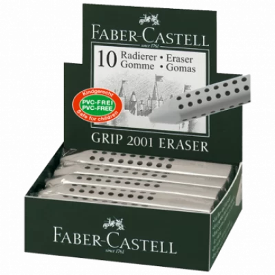 FABER-CASTELL Gumica za brisanje Grip 2001 187100 (Siva)