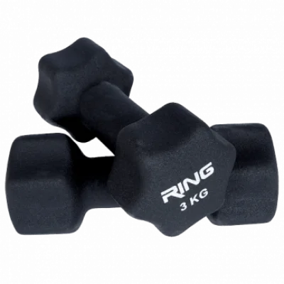 RING bučice za aerobik 2x3kg - RX DB2133-3