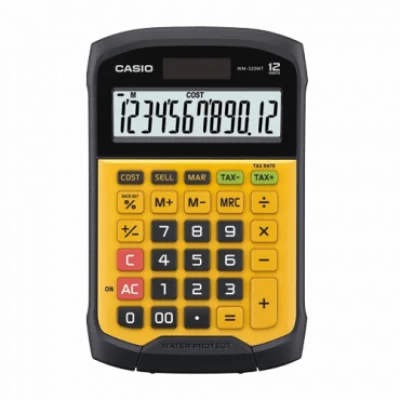 CASIO Kalkulator WM320 - CASWM320MT (Crno-žuti)