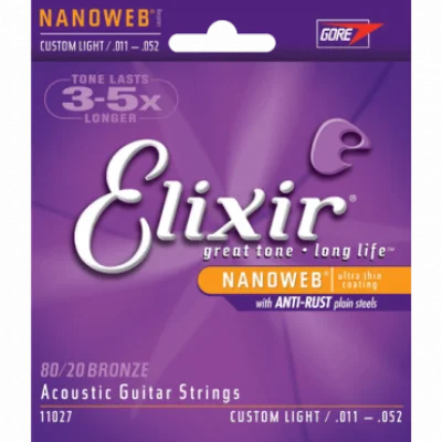 ELIXIR žice za akustičnu gitaru 11-52 - 11027